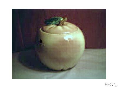 MCCOY APPLE COOKIE JAR 1950's 